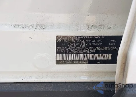 2024 Toyota Rav4 Le из США, поврежденный, VIN 2T3F1RFV3RC488191